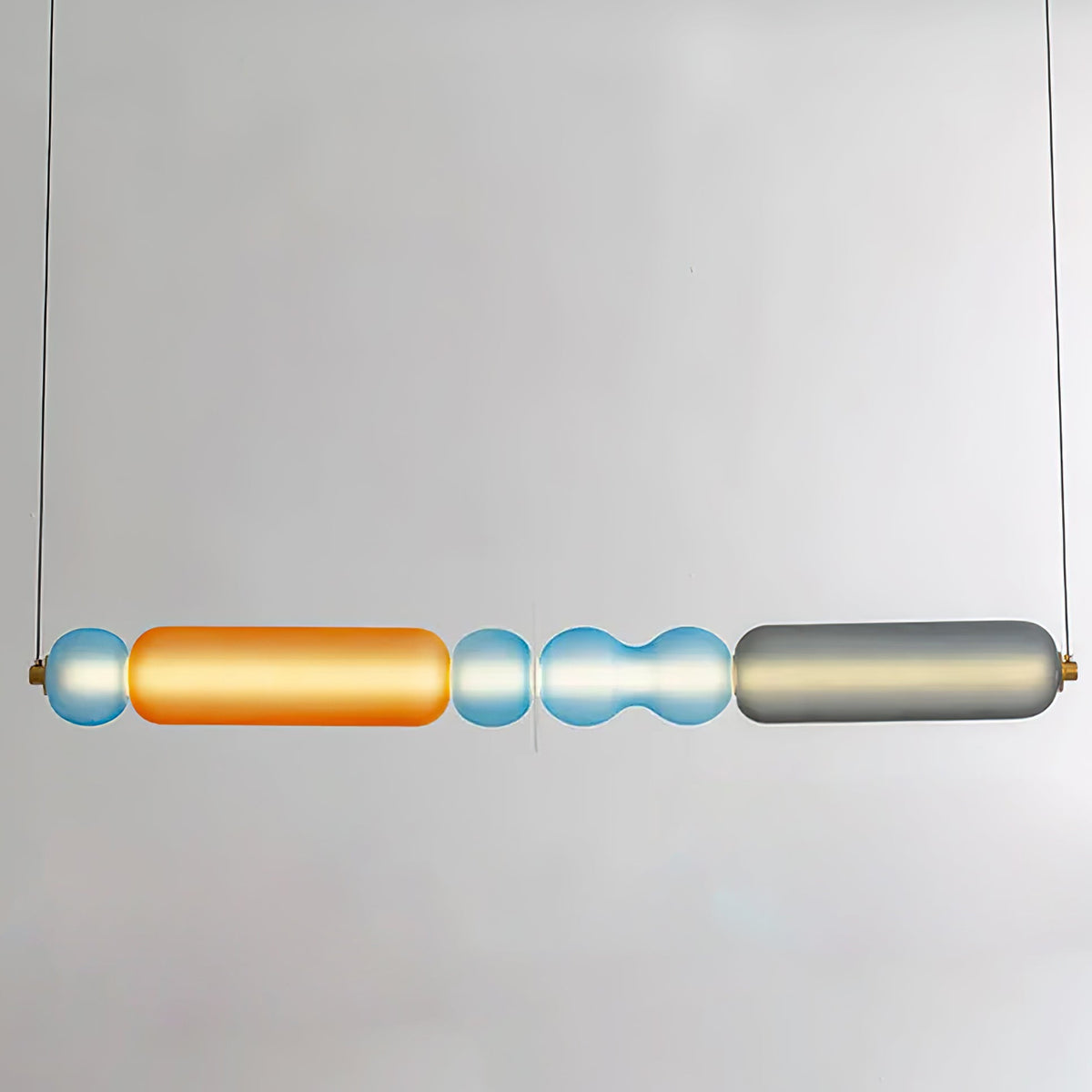 Lustra Suspension en Verre Coloré Moderne