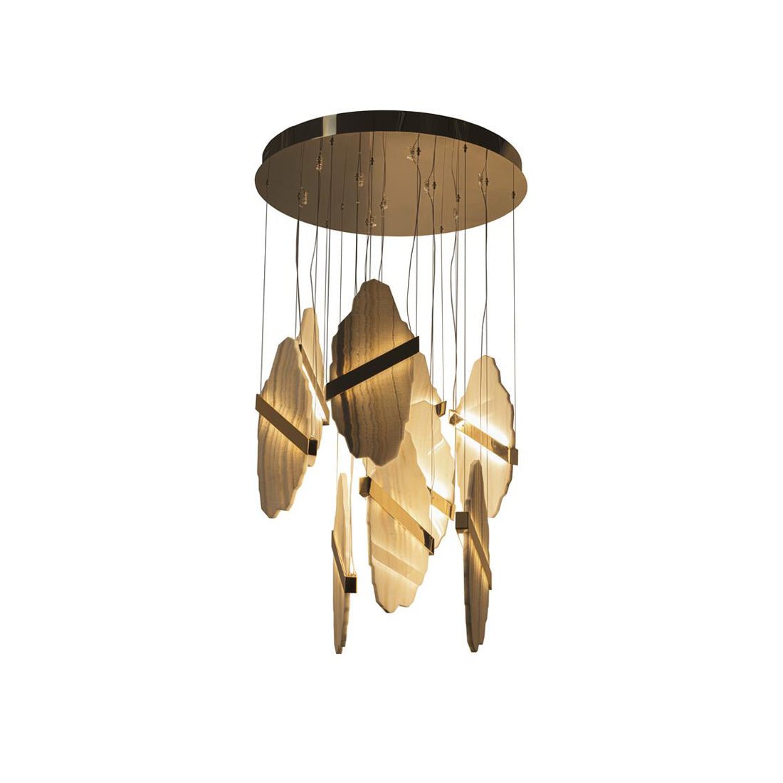 Ollorus Irregular Alabaster Lustre