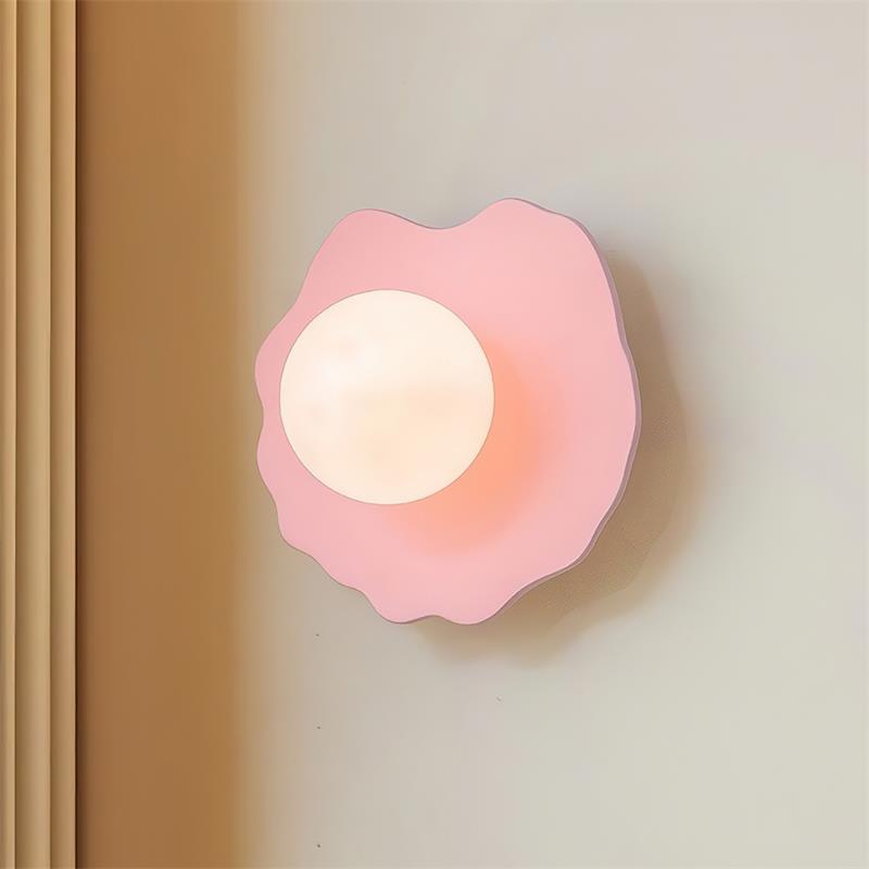 Virelli Applique Murale Disque en Résine Découpé avec Canopée