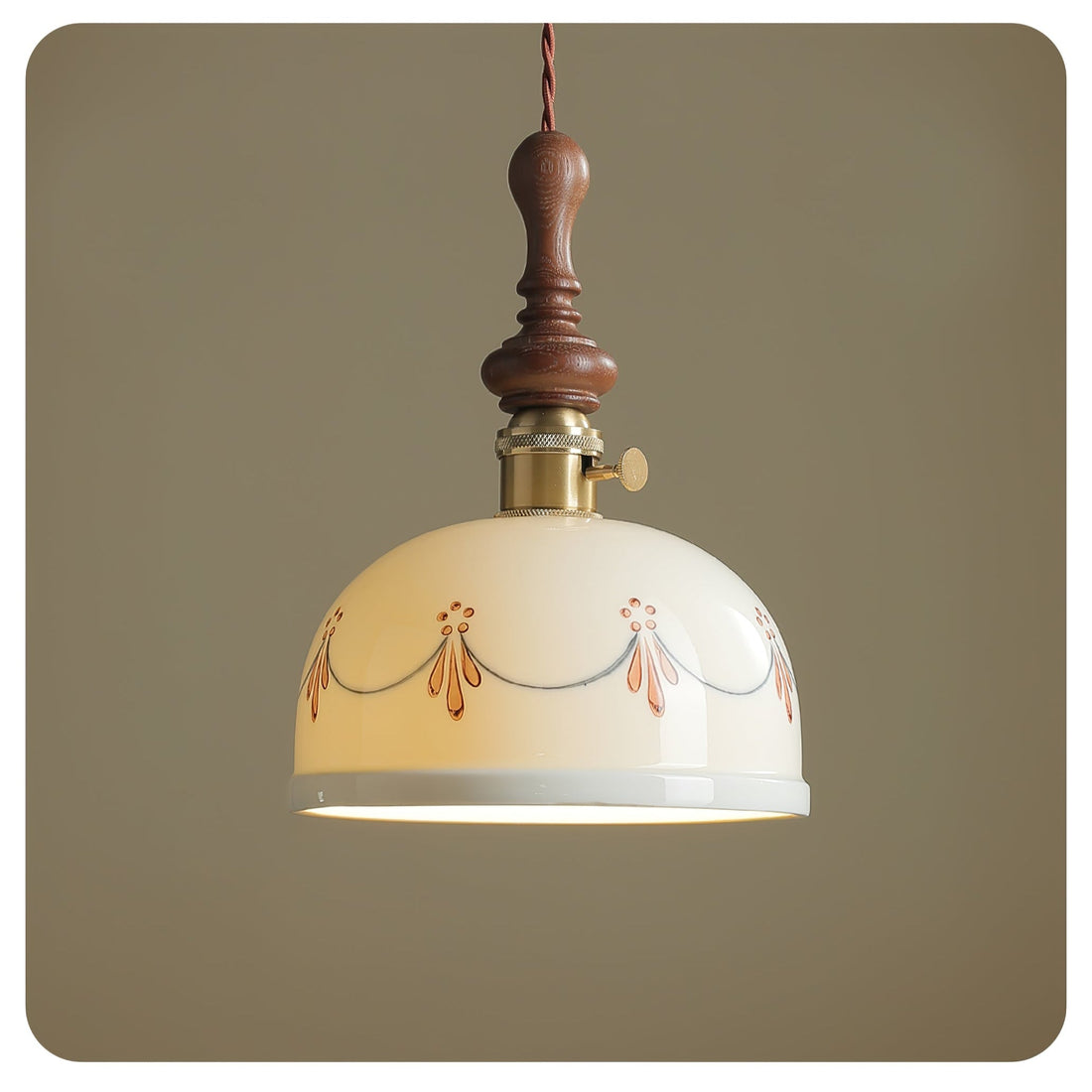 Ceraeyre Suspension en Céramique Vintage