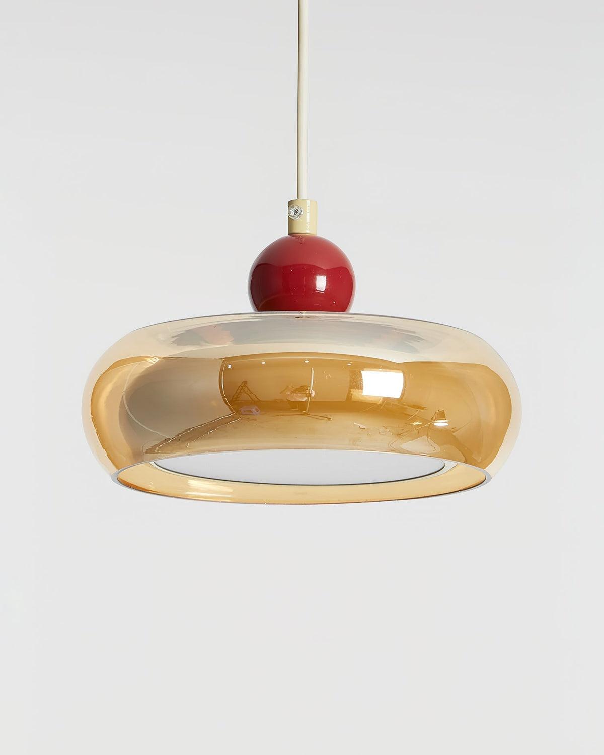 Suspension Jojo Ambre*Rouge