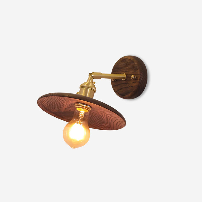 Runia Applique Murale Rotative en Bois