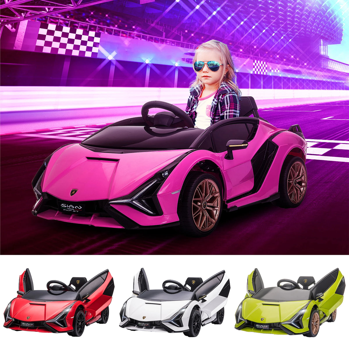 Velkido Bolide — voiture électrique enfant 12V sport
