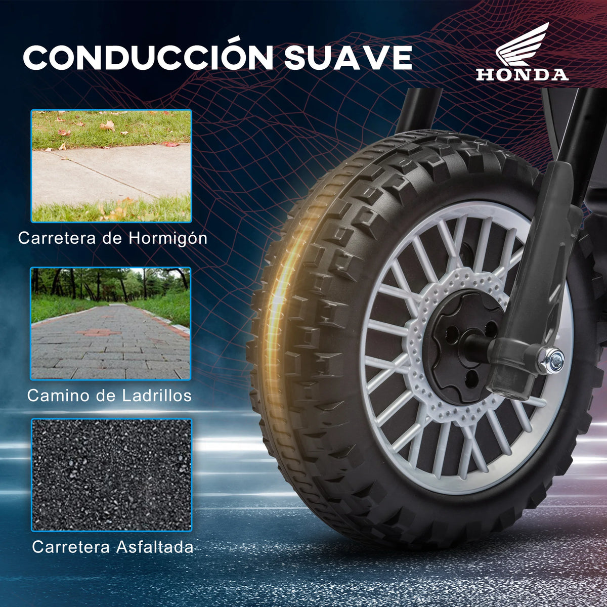 Velkido Mini — moto électrique enfant 6V, 18-36 mois