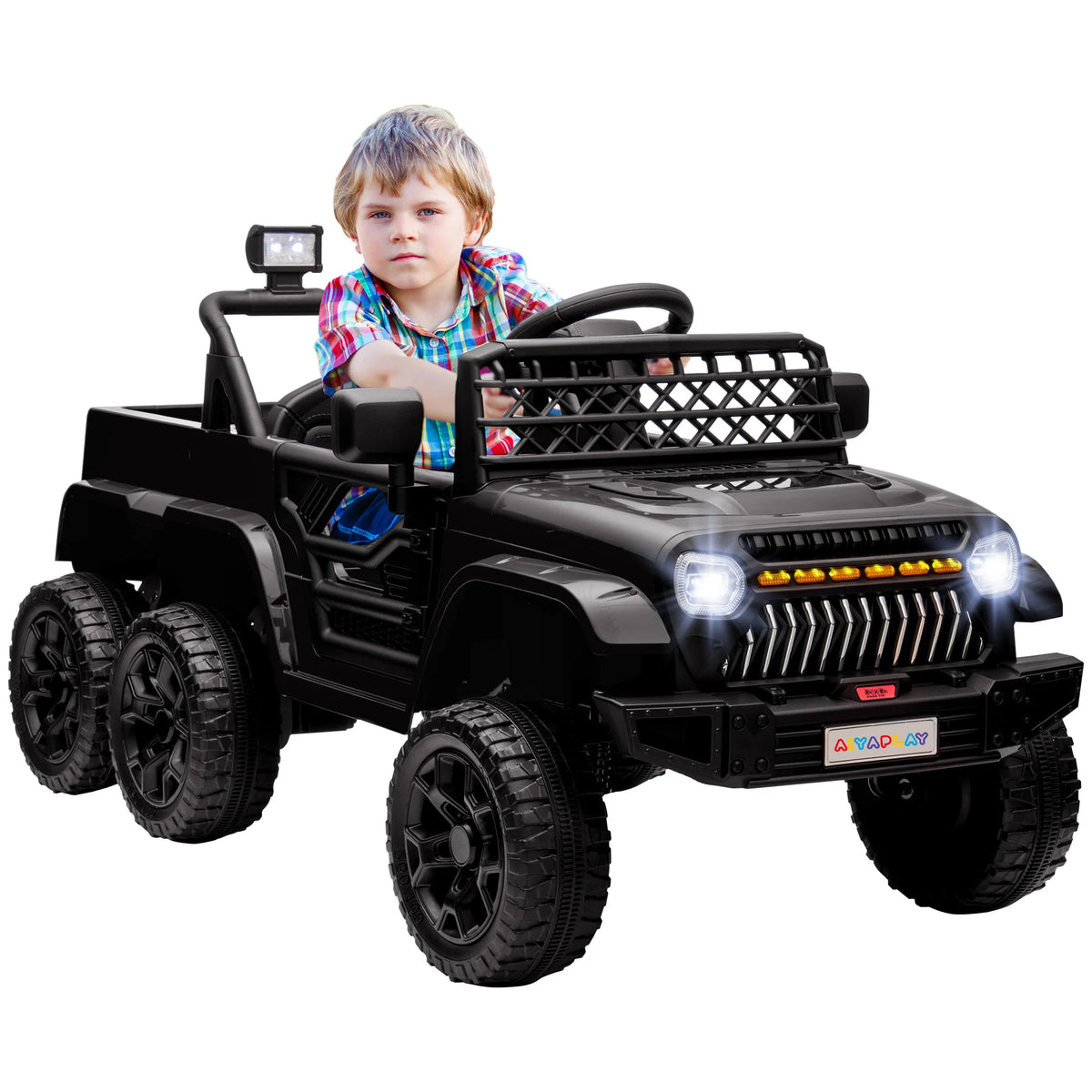 Velkido Explorer — buggy électrique enfant 12V 6 roues