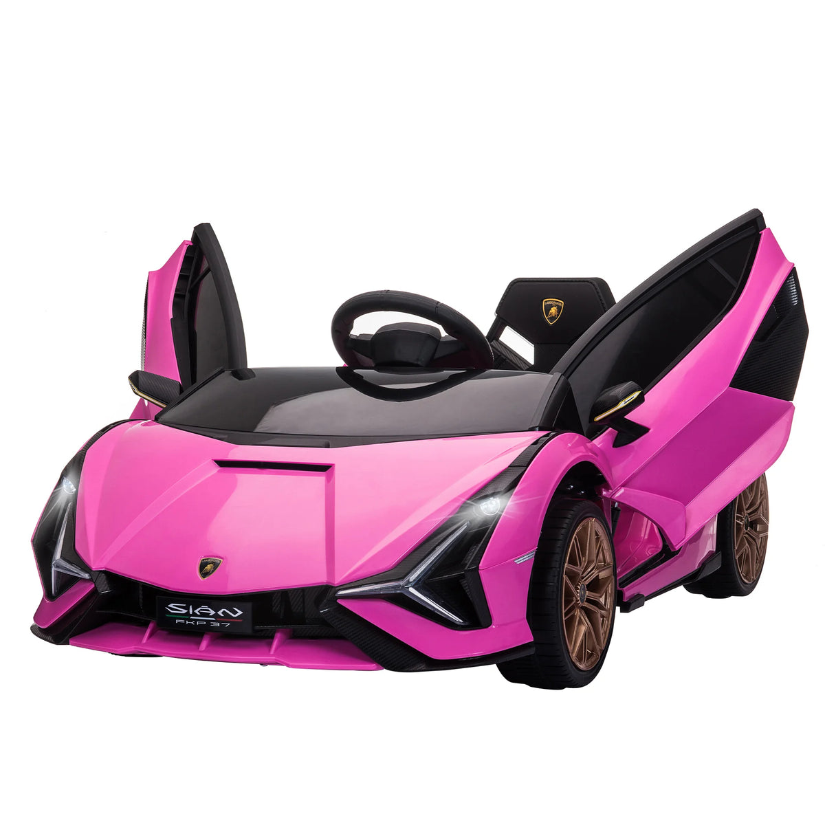 Velkido Bolide — voiture électrique enfant 12V sport – rose