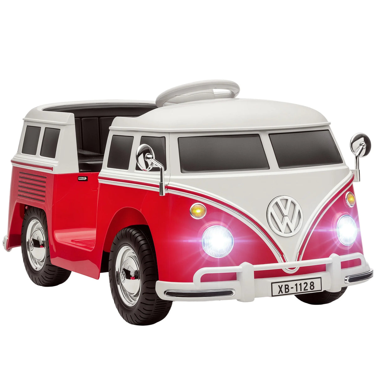 Velkido Vintage — voiture électrique enfant 12V van rétro