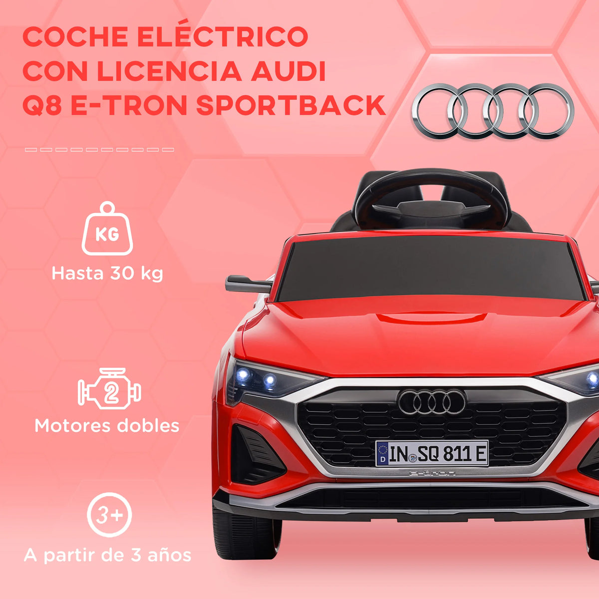 Velkido Horizon — voiture électrique enfant 12V SUV coupé