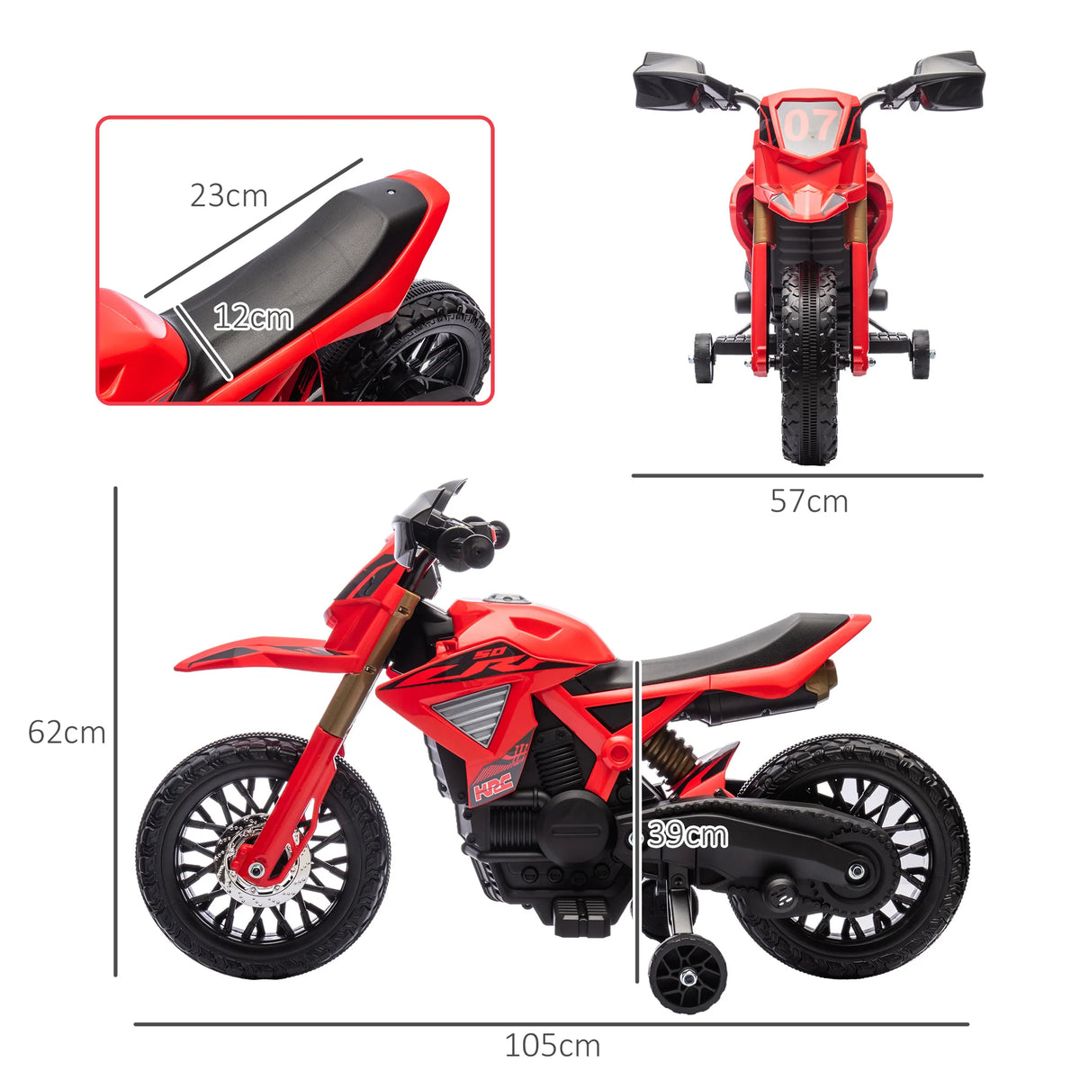 Velkido Start — moto électrique enfant 6V