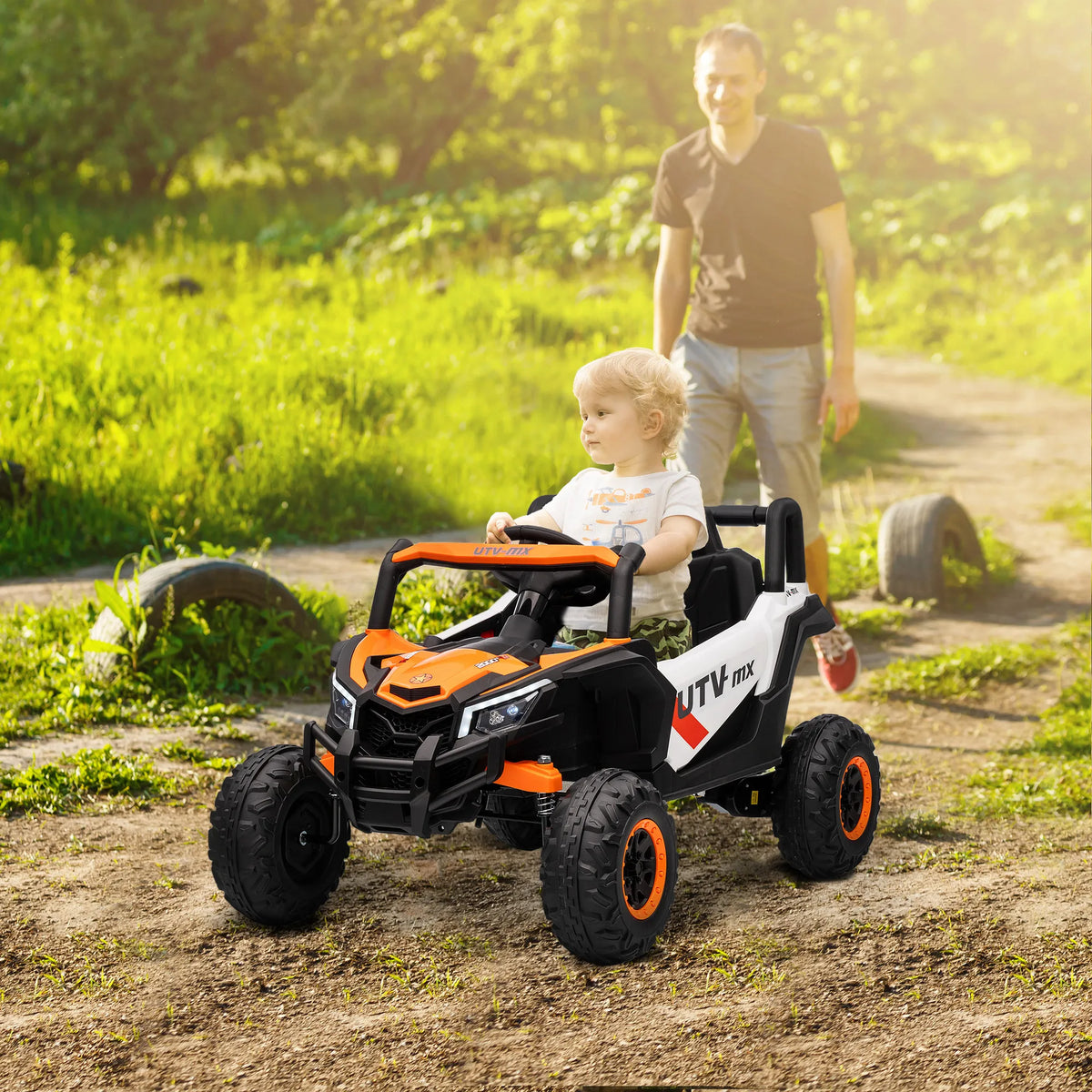 Velkido Rally — buggy électrique enfant 12V UTV