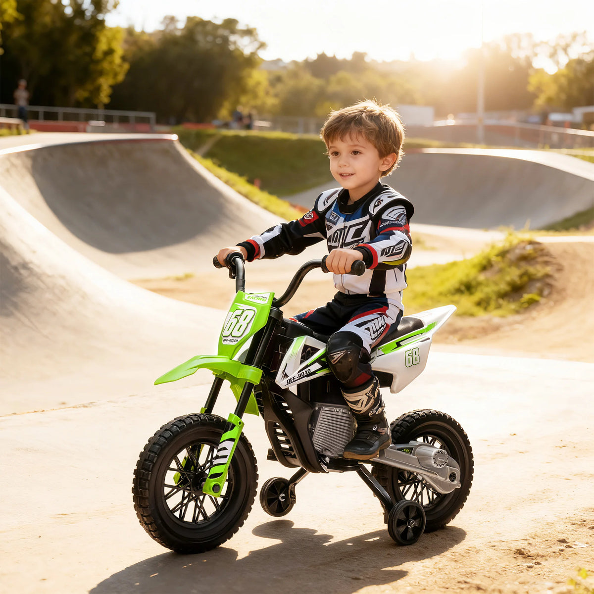 Velkido Trail — moto électrique enfant 12V