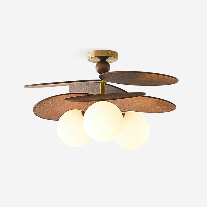Eldo Lampe Plafond à Lames en Bois