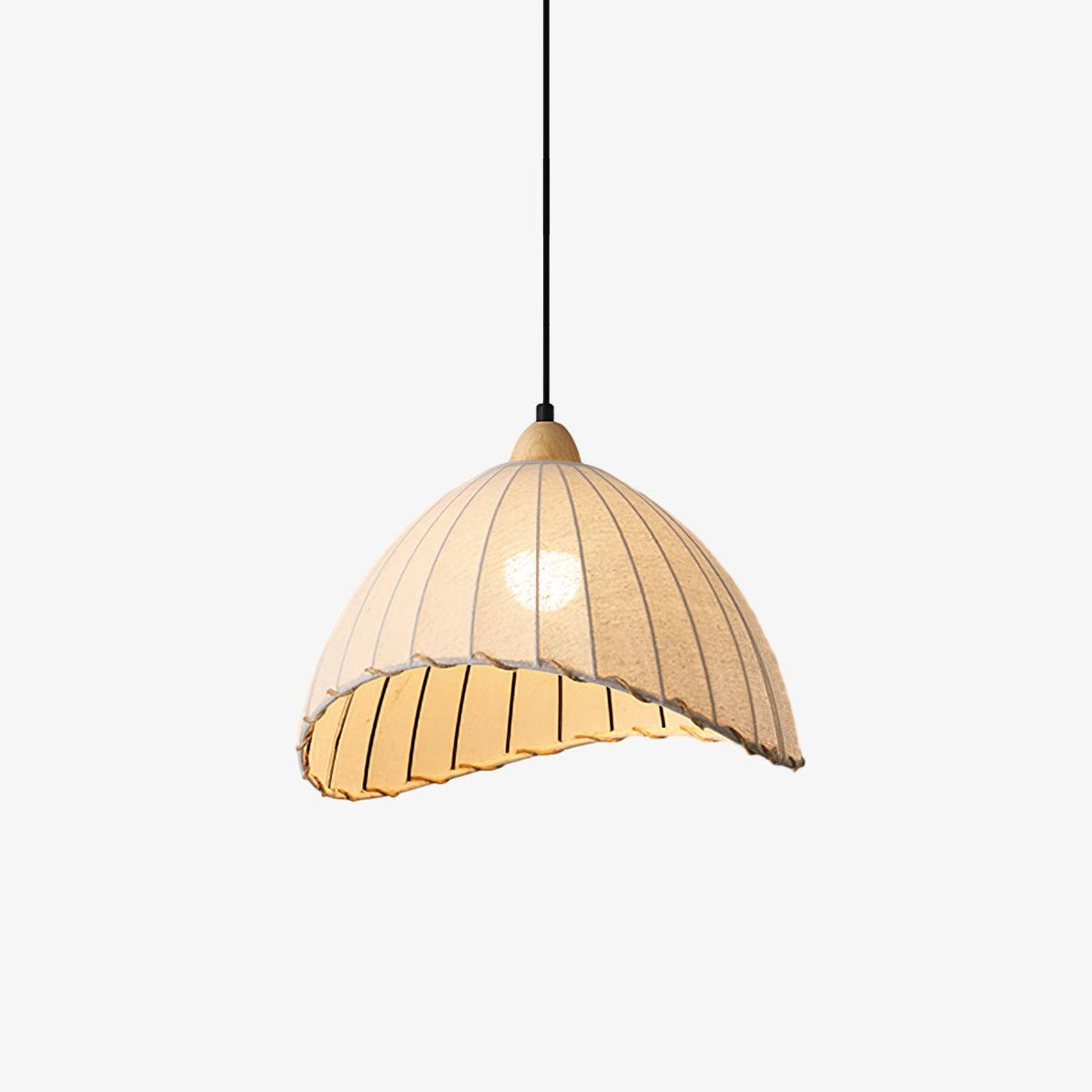 Shell Suspension Minimaliste en Bois