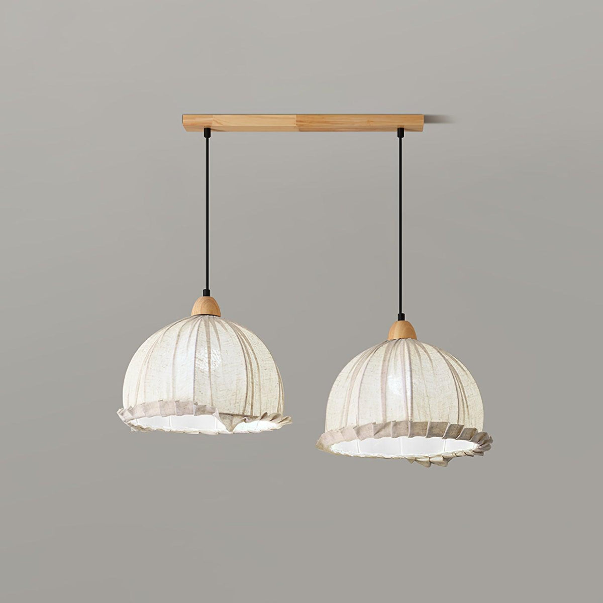 Shell Suspension Minimaliste en Bois