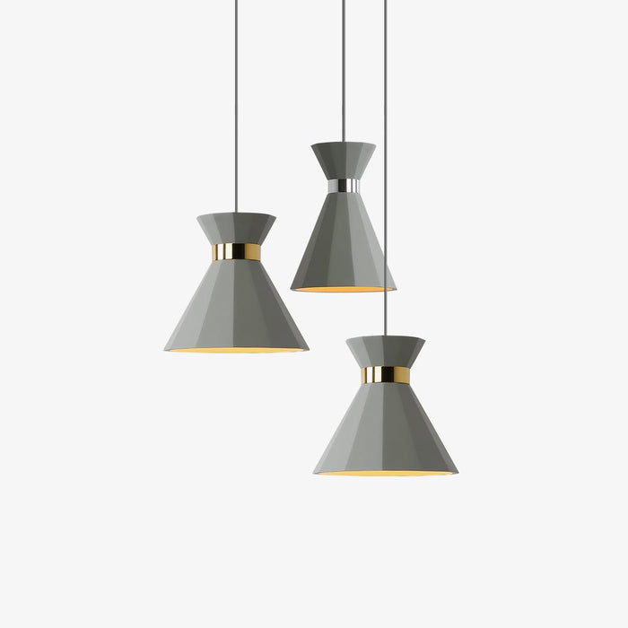 Nerissa Suspension Contemporaine en Ciment