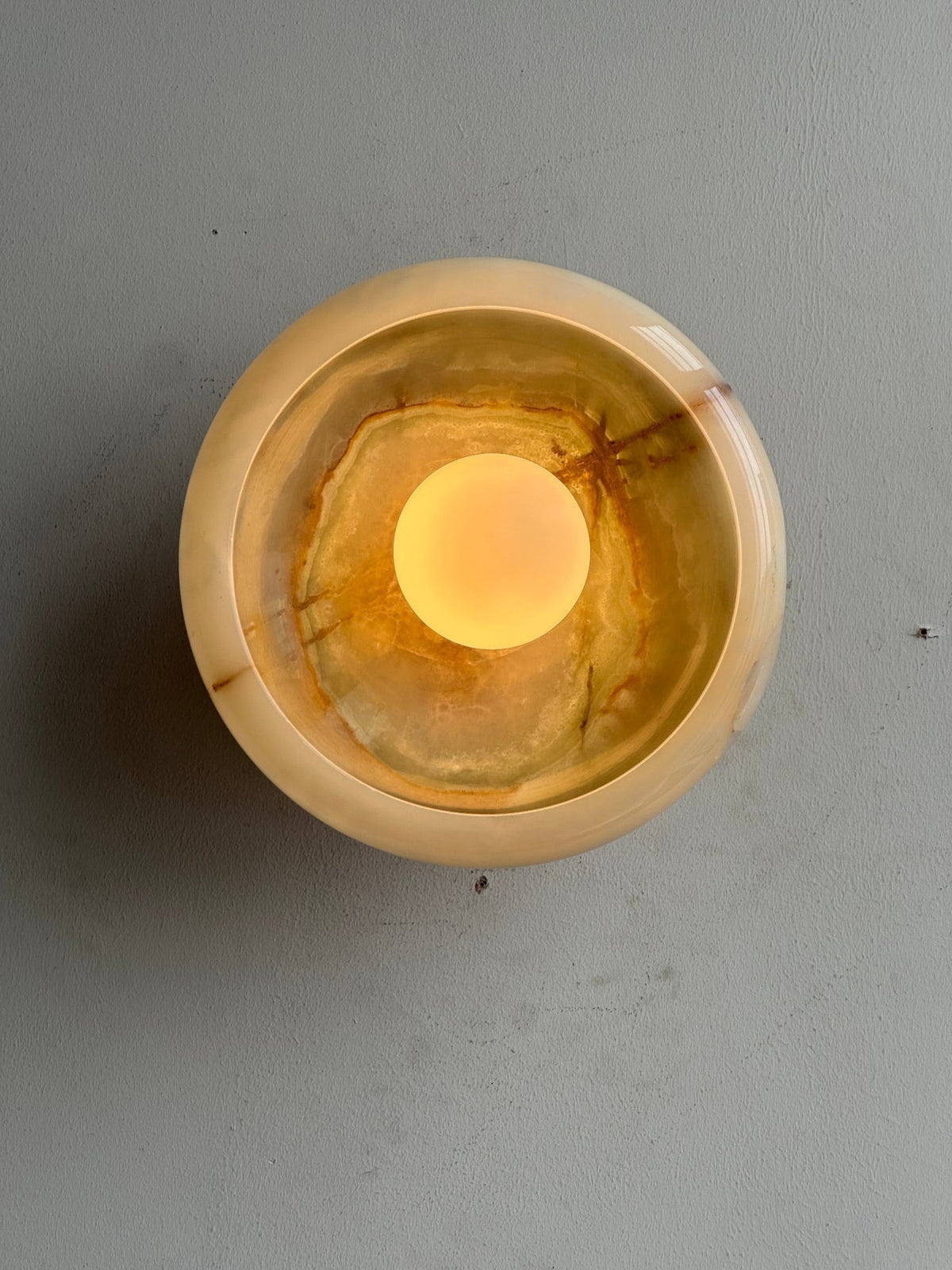 Piedra Applique Murale Marbre Verre Minimaliste