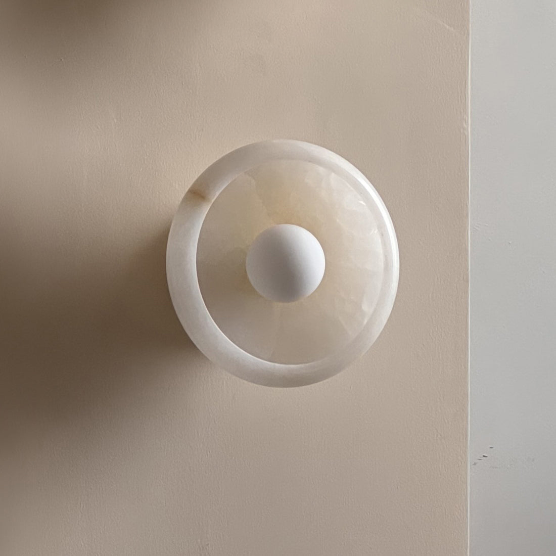 Piedra Applique Murale Marbre Verre Minimaliste