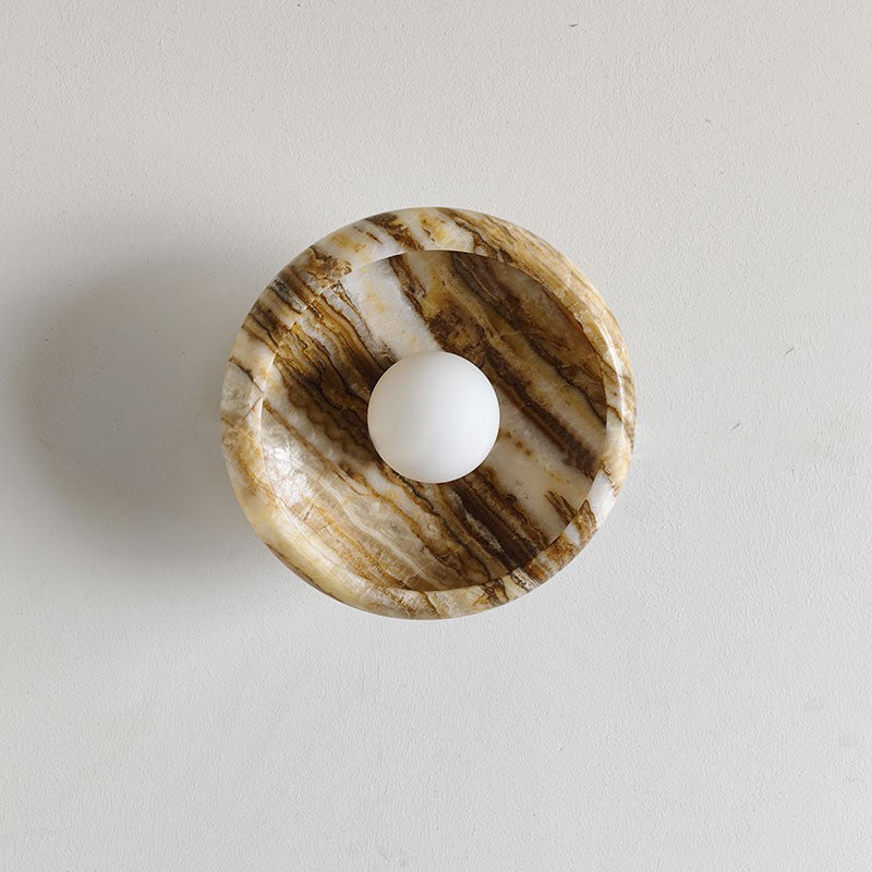 Piedra Applique Murale Marbre Verre Minimaliste