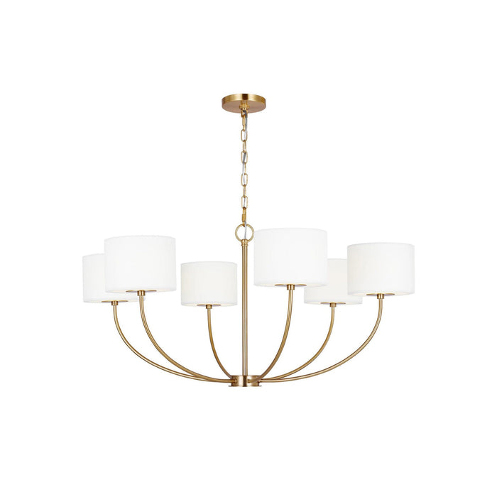 Mycaren Lustre en Laiton et Tissu Style Industriel Vintage