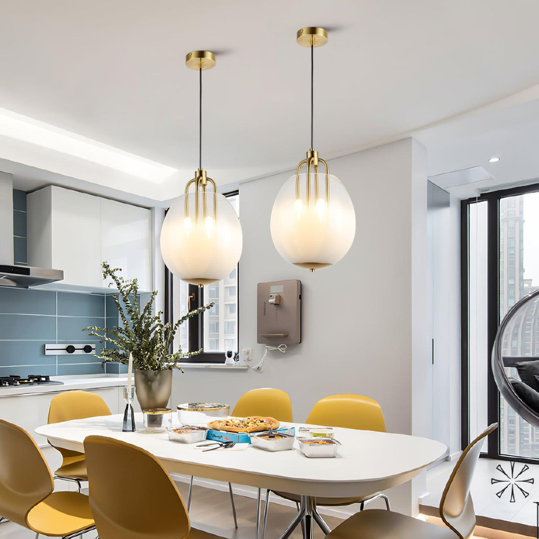 Tatum Suspension en Verre de Luxe