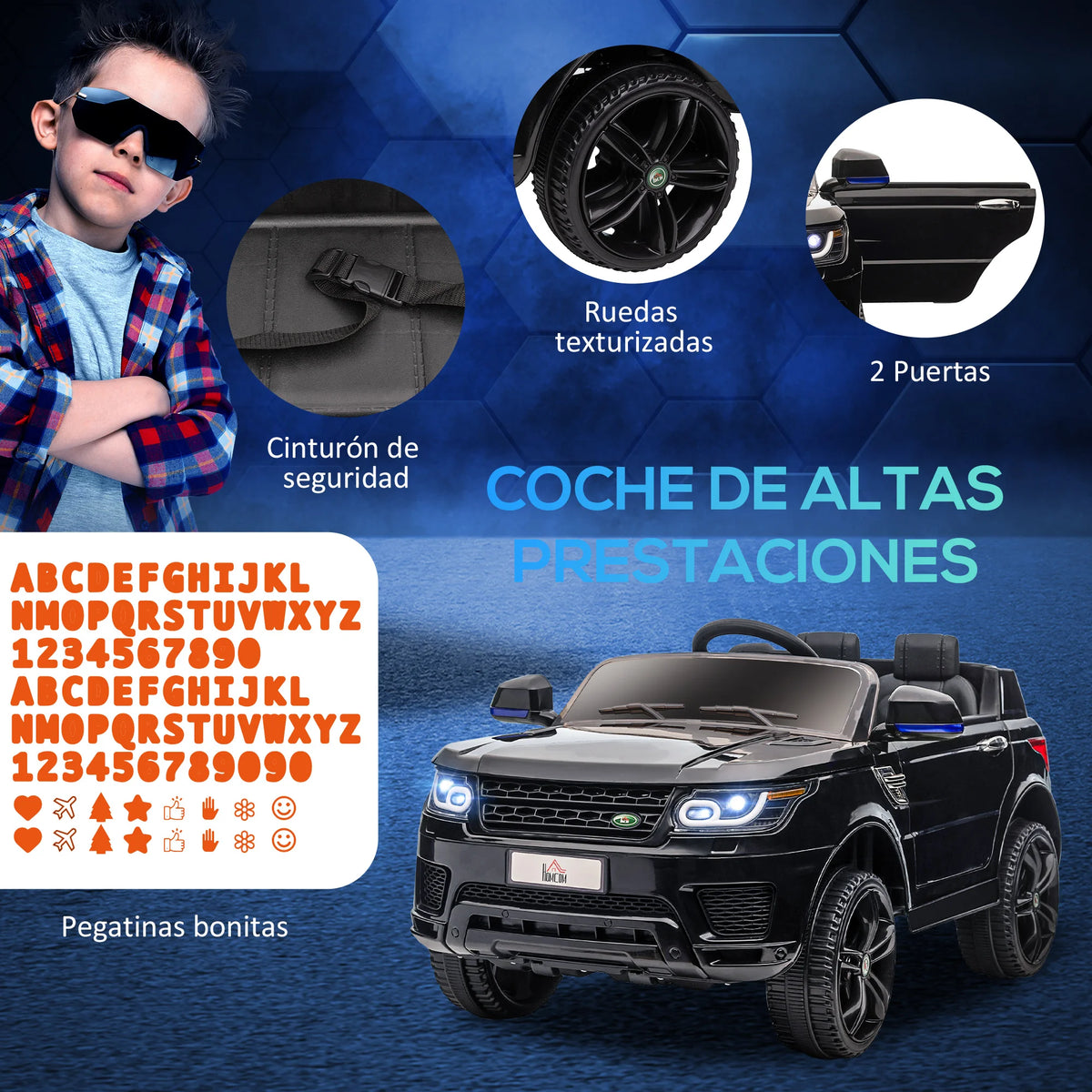 Velkido Summit — voiture électrique enfant 12V SUV 4x4