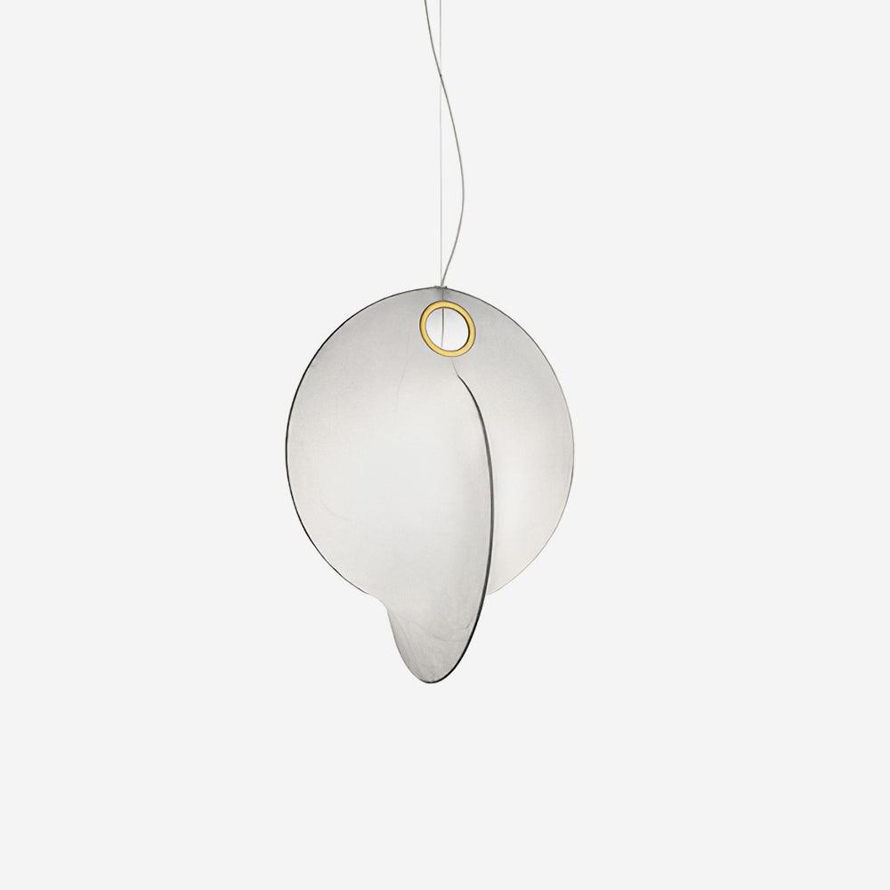Ballet Lustre Pendentif Blanc Forme Organique
