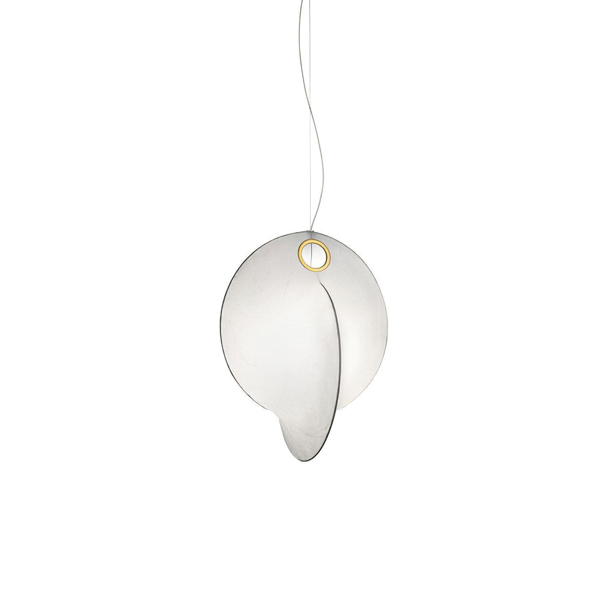 Ballet Lustre Pendentif Blanc Forme Organique