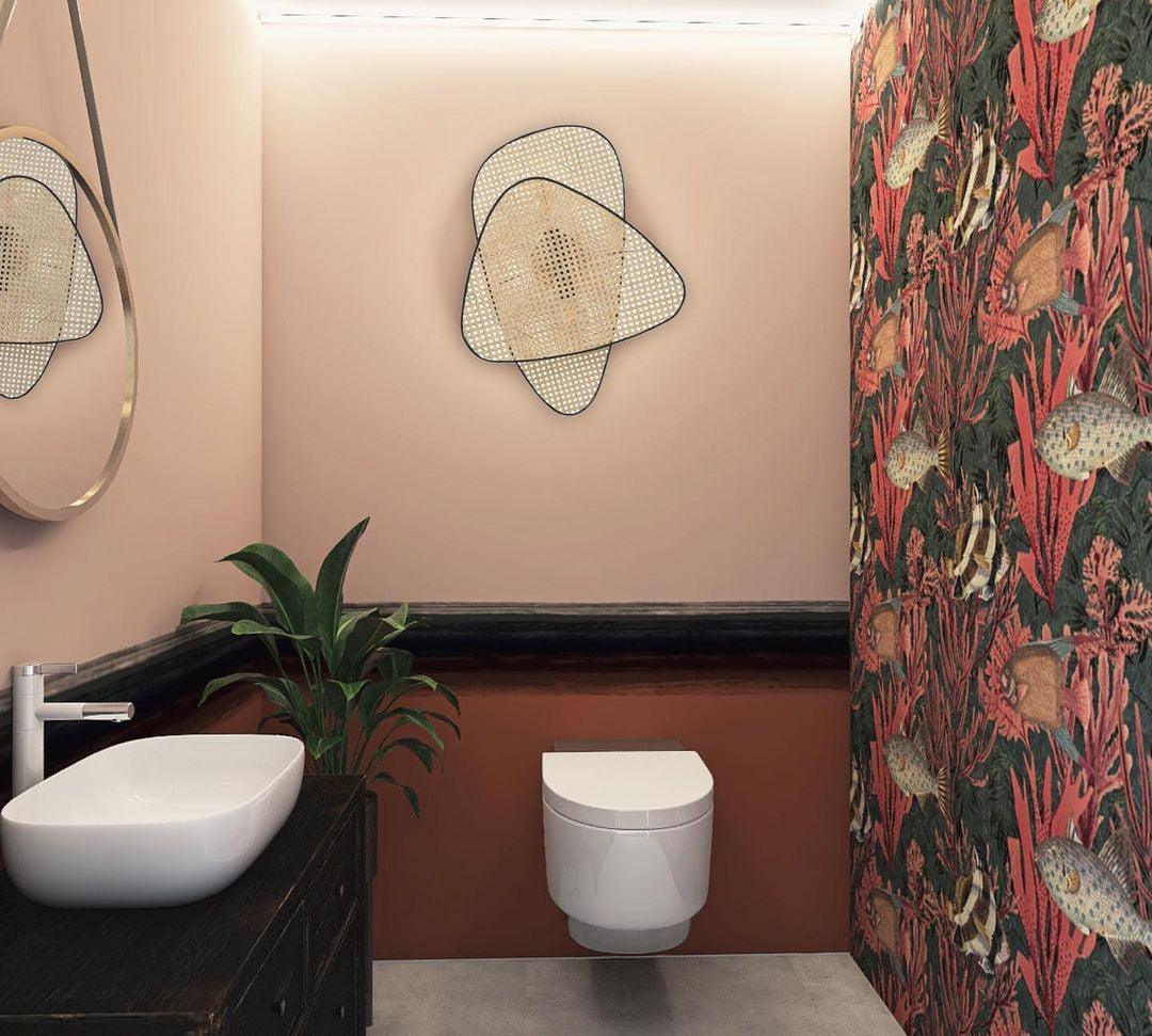 Uvelan Applique Murale Art Naturel Bambou