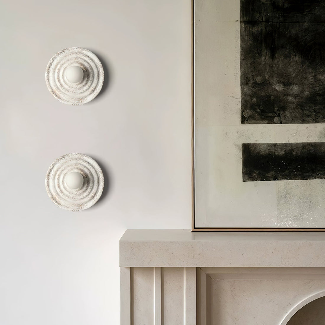 Ersila Applique Murale Résine Minimaliste Moderne