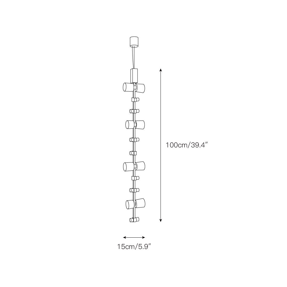 Cisilis Suspension Métallique Moderne Minimaliste