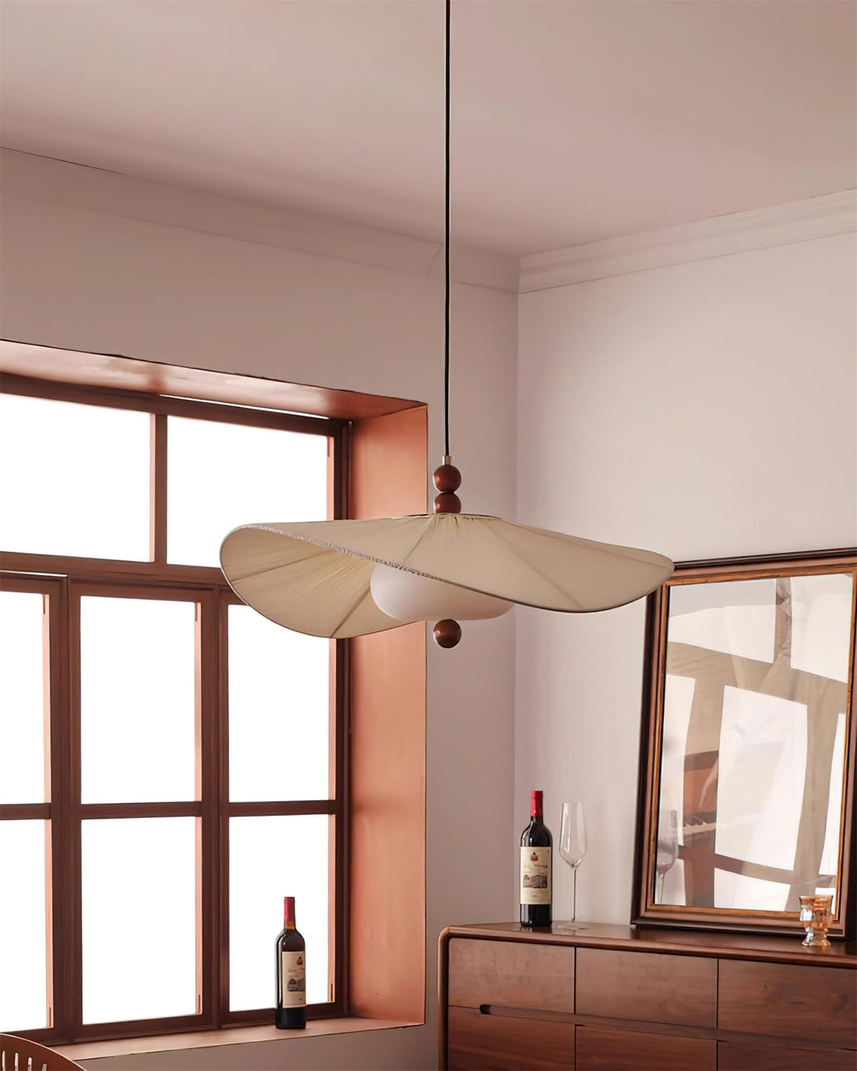 Serafina Suspension Moderne en Tissu