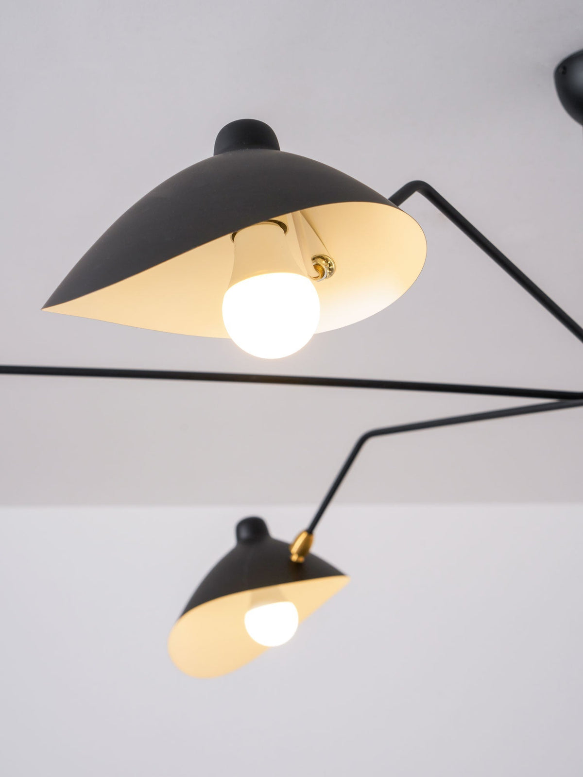 Lustra Plafonnier Trois Bras Minimaliste