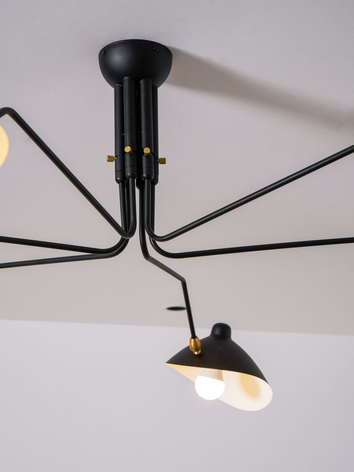 Lustra Plafonnier Trois Bras Minimaliste