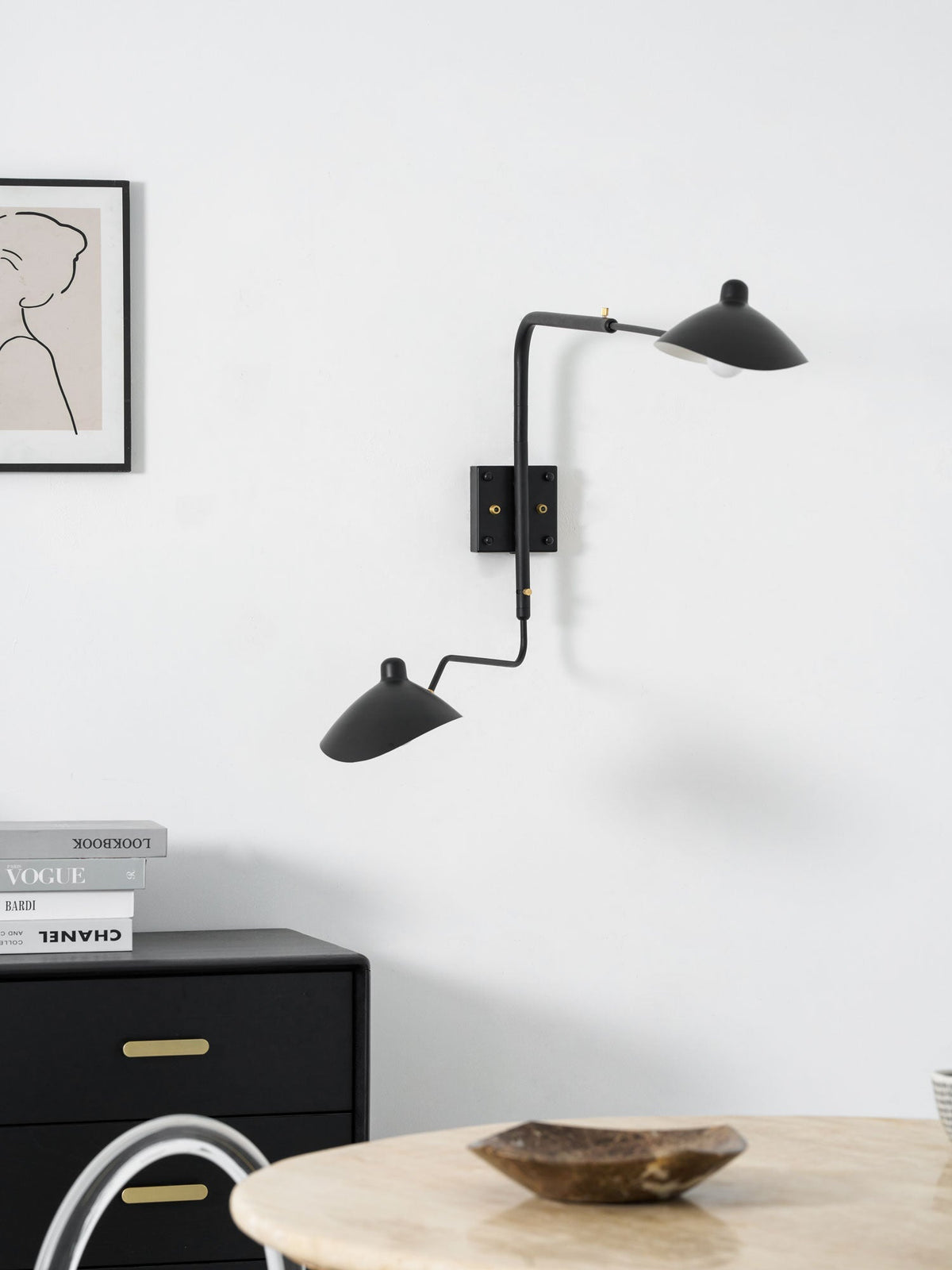 Lustra Applique Murale Élégante à Un Bras