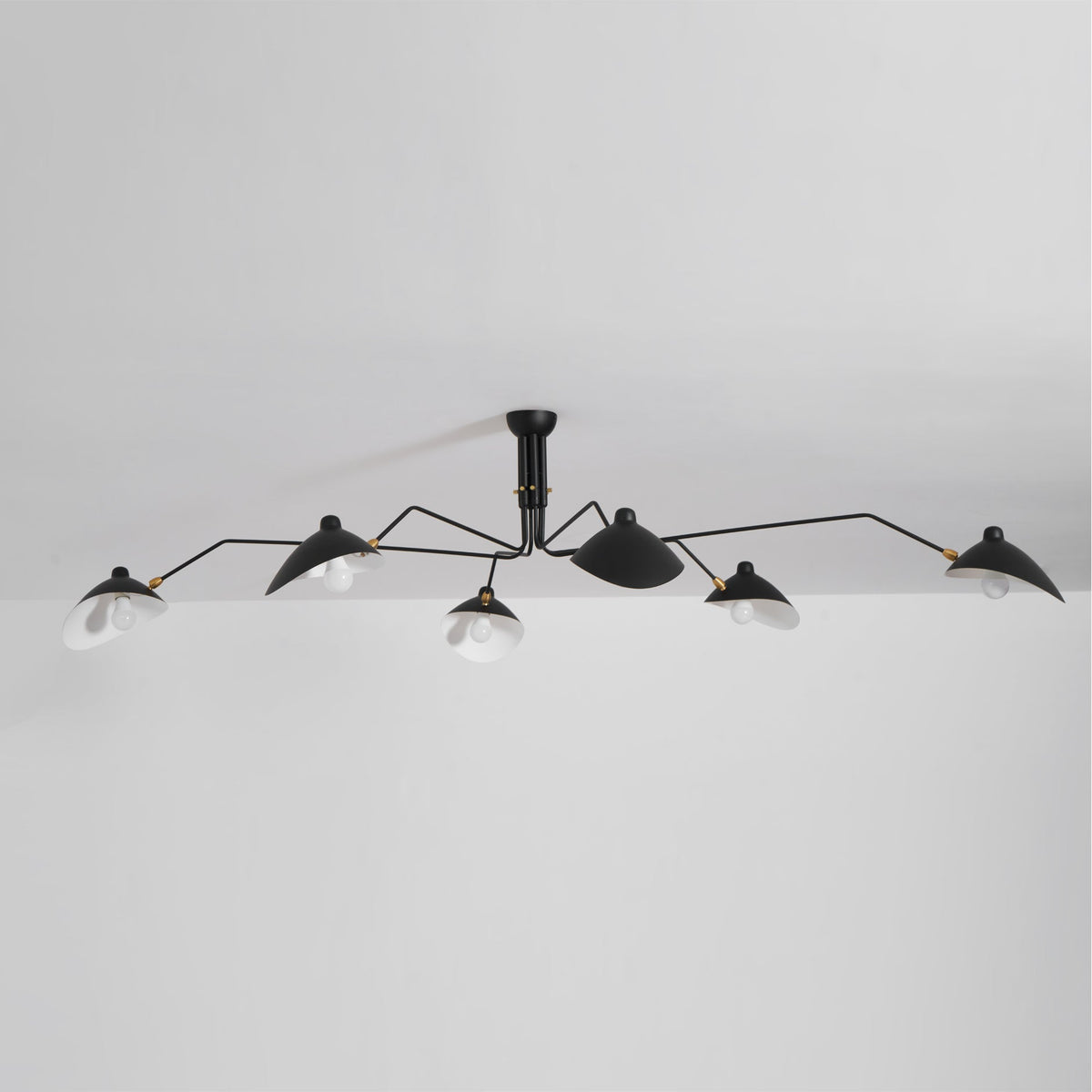 Lustra Plafonnier Trois Bras Minimaliste