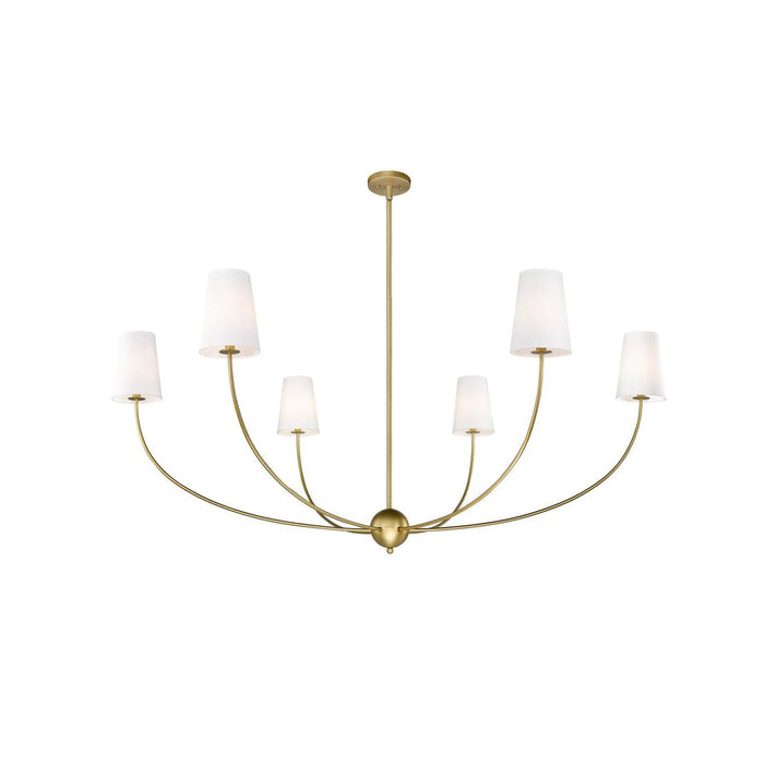 Vetheisra Lustre en Laiton et Tissu Style Industriel Vintage