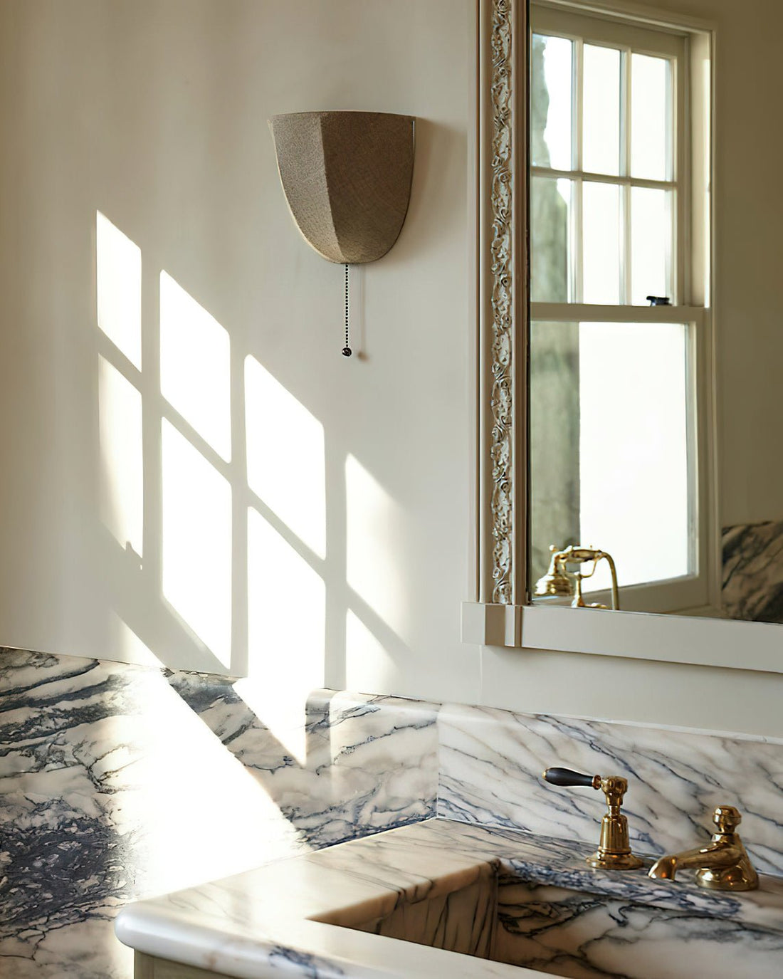 Griswold Applique Murale en Toile de Lin Naturel
