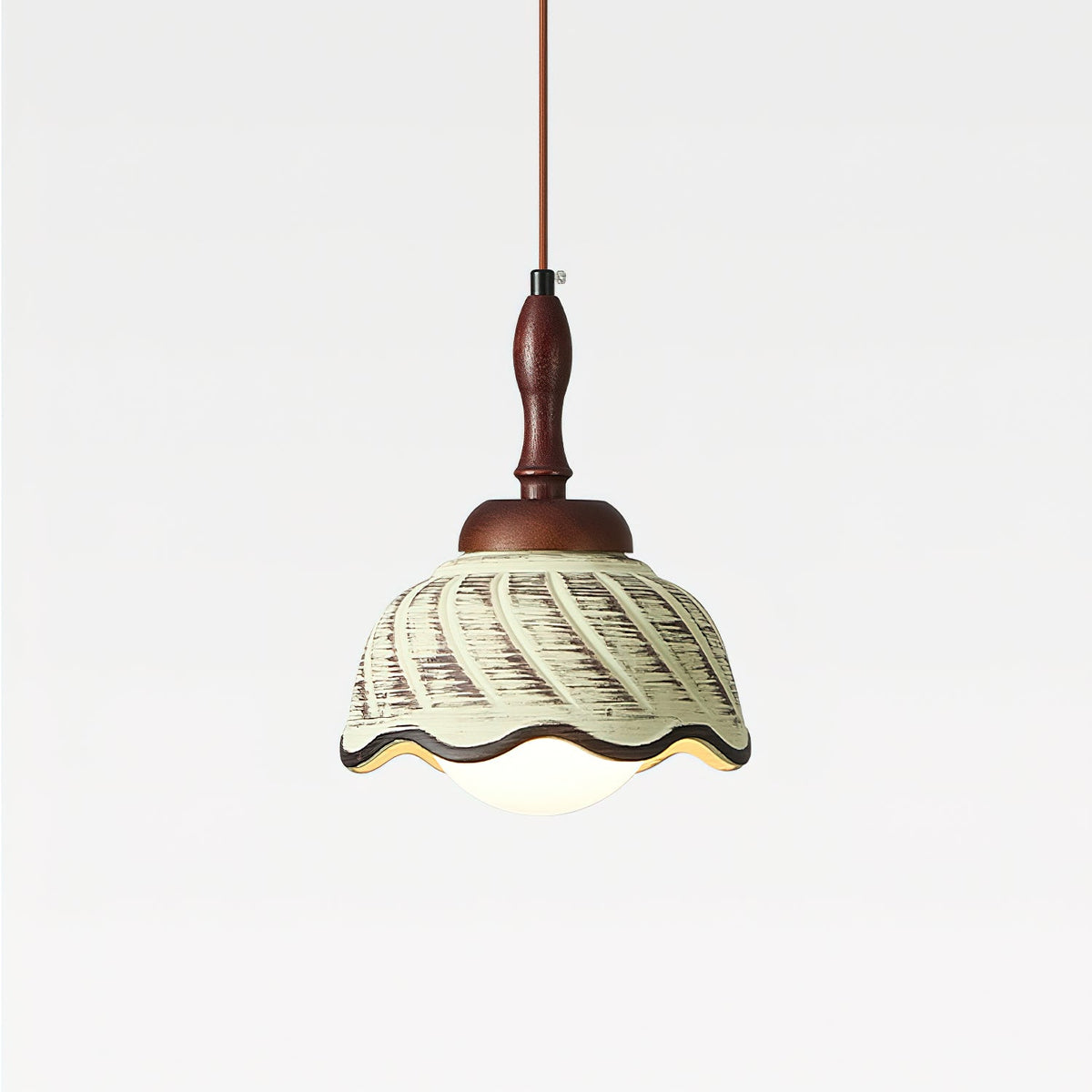 Sienna Suspension Rustique Courbée Chaleureuse