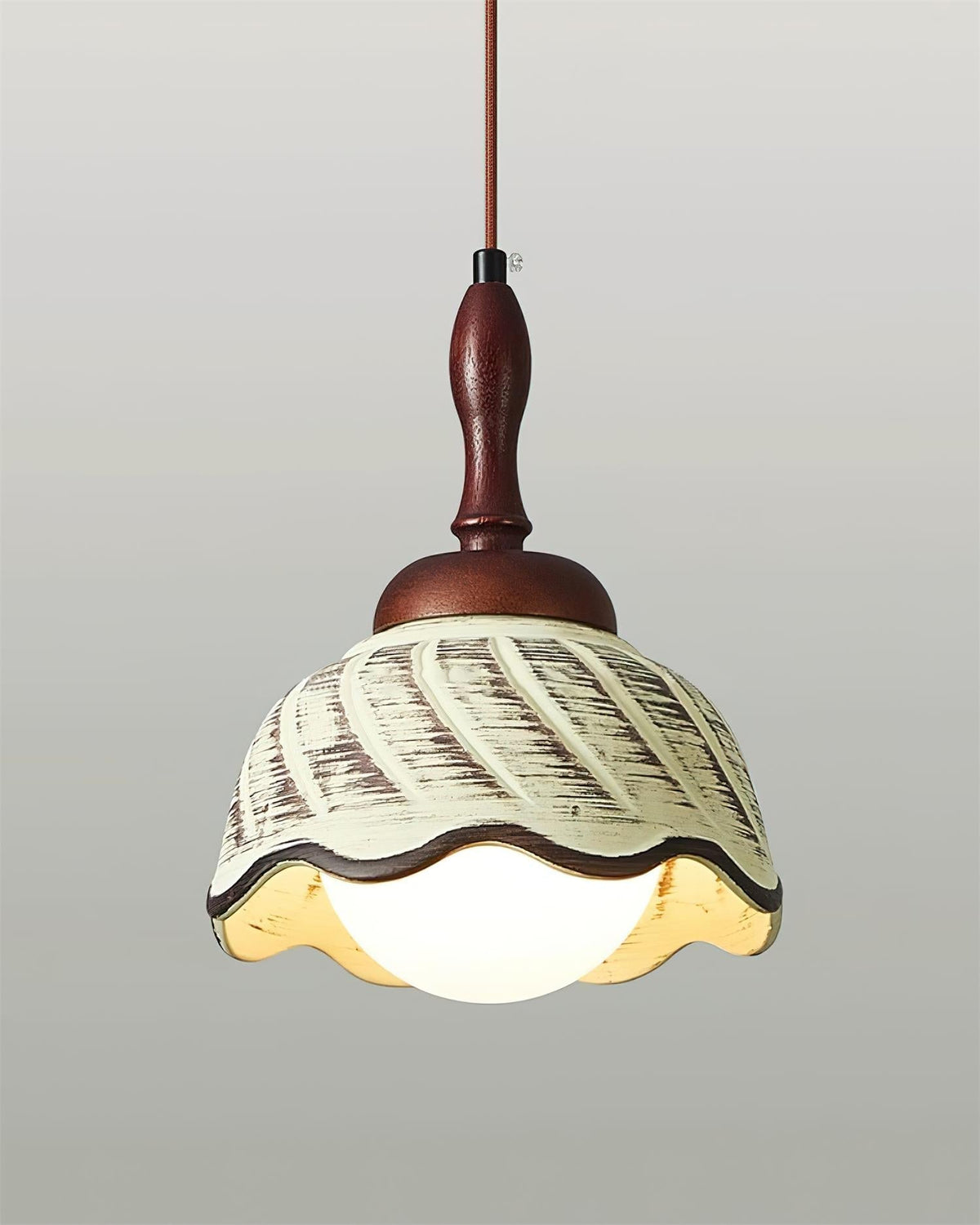 Sienna Suspension Rustique Courbée Chaleureuse