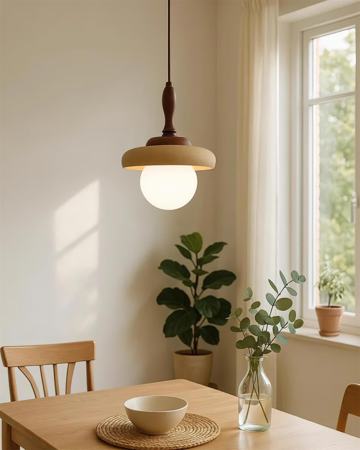 Sienna Suspension Rustique Courbée Chaleureuse