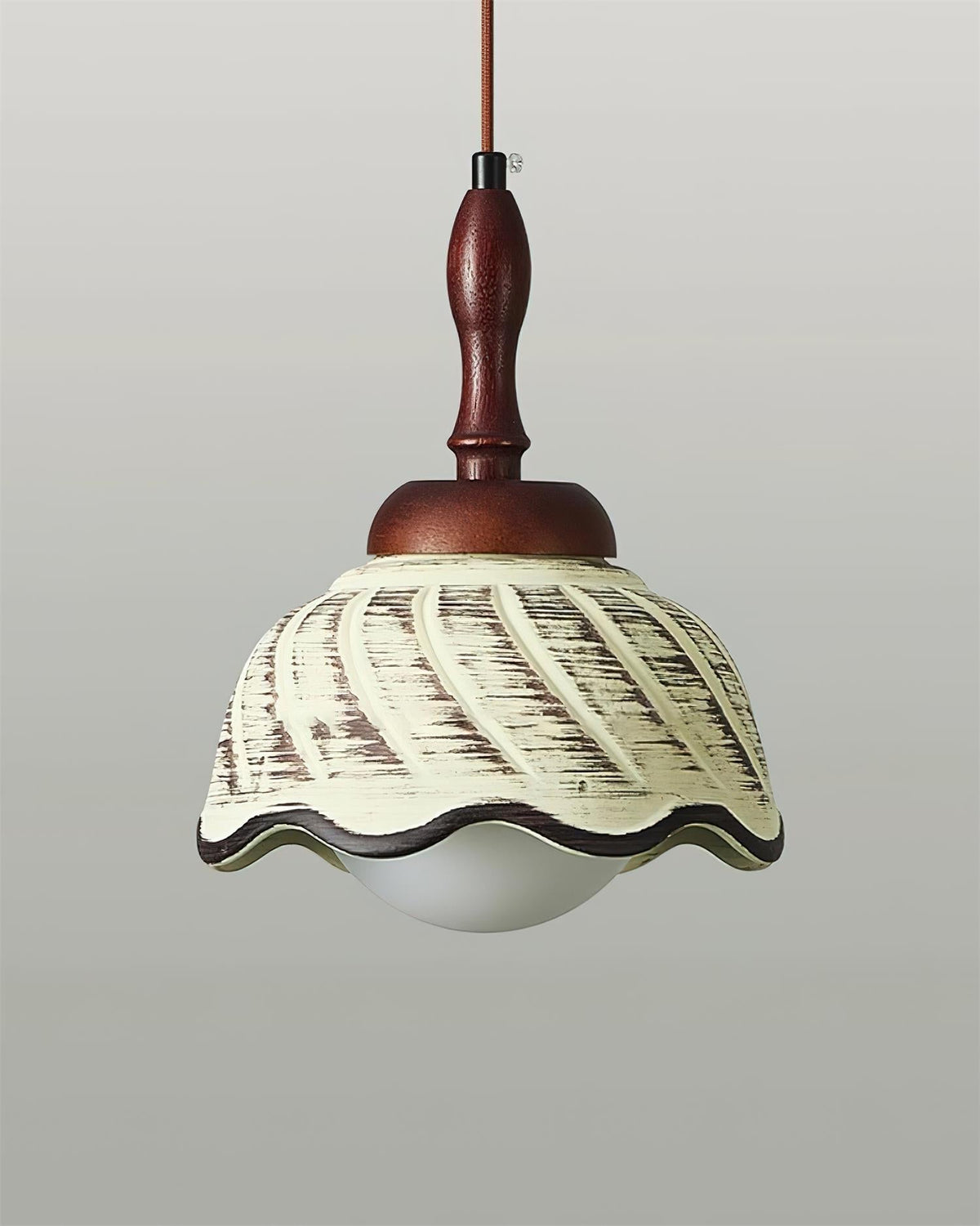 Sienna Suspension Rustique Courbée Chaleureuse