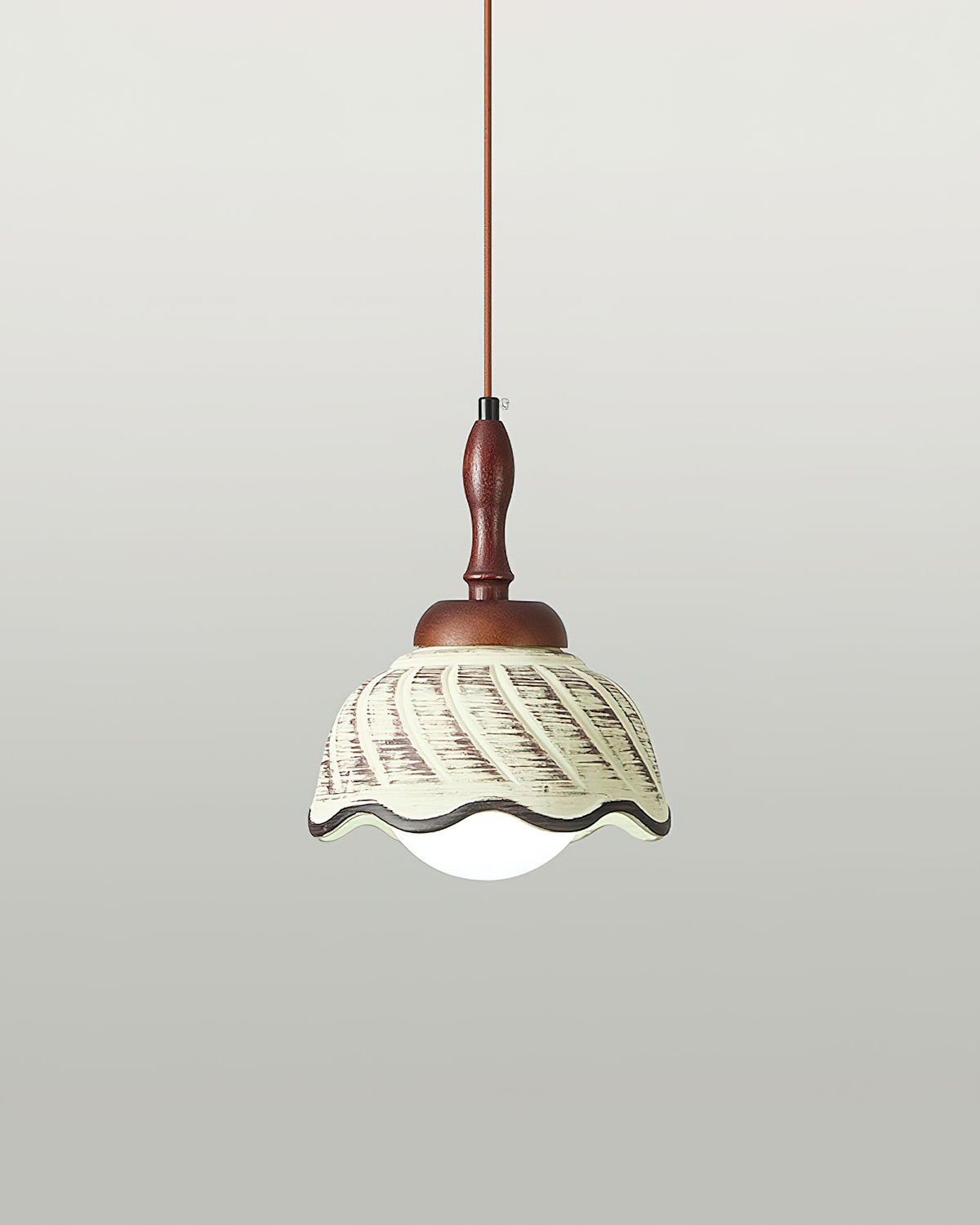 Sienna Suspension Rustique Courbée Chaleureuse