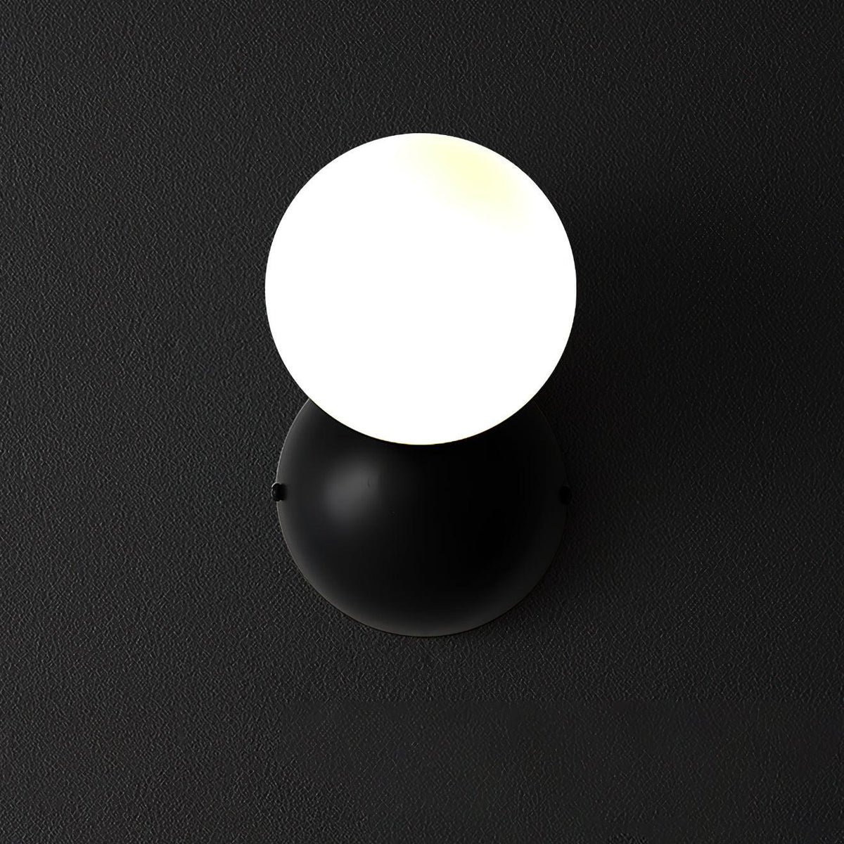 Lysola Sphère Verre Laiton Applique Lumière