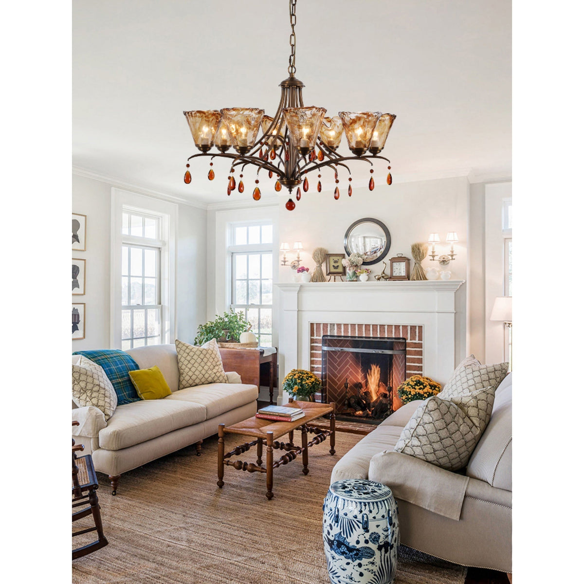 Nyshaiel Postmodern Luxe Cristal Lustre