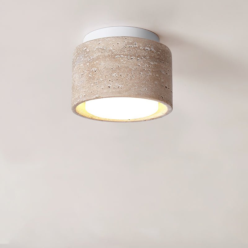 Virinira Plafonnier Quad-Spot Travertin