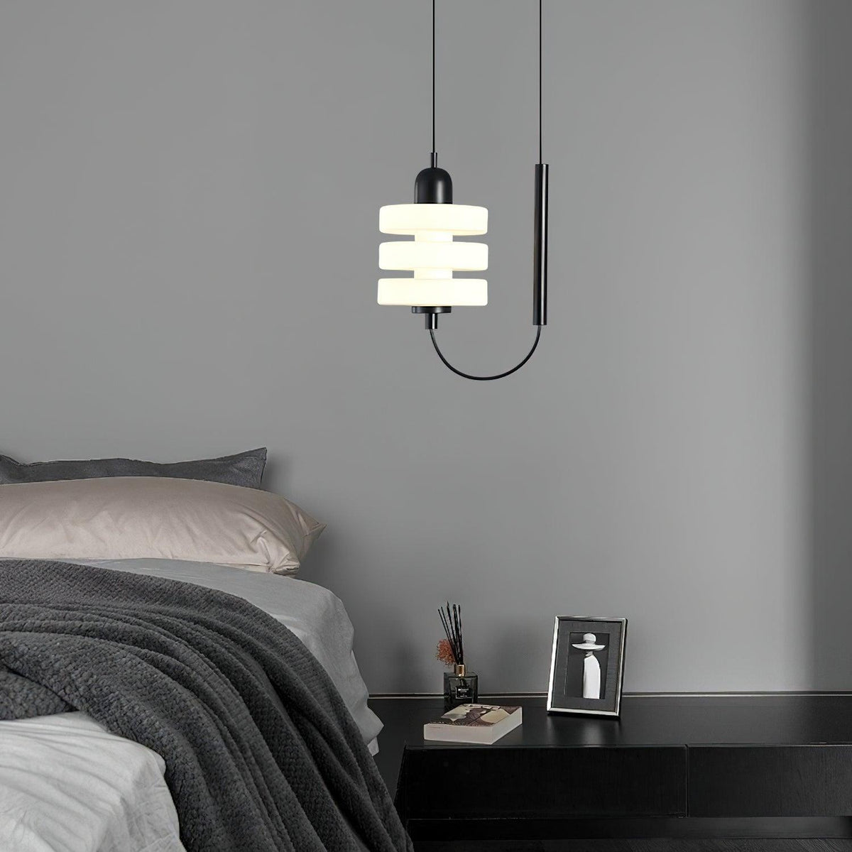 Axis Lampe Suspension Verre Moderne