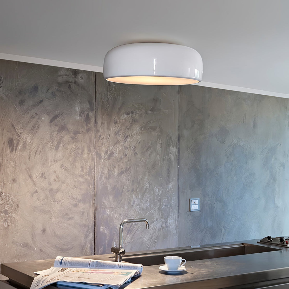 Lustra Plafonnier Métal Minimaliste