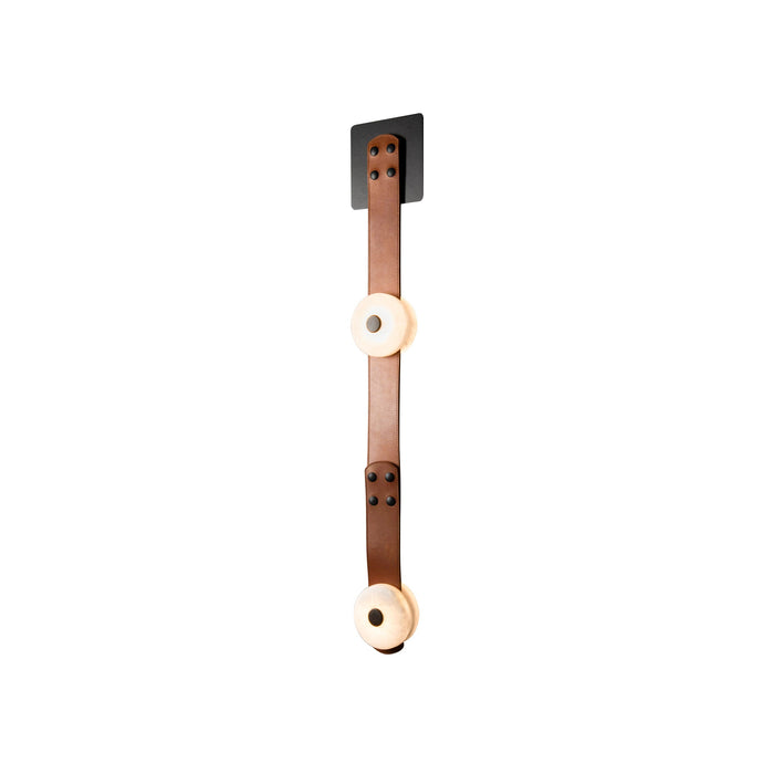 Evsore Moderne Minimaliste LED Cuir Albâtre Applique Murale