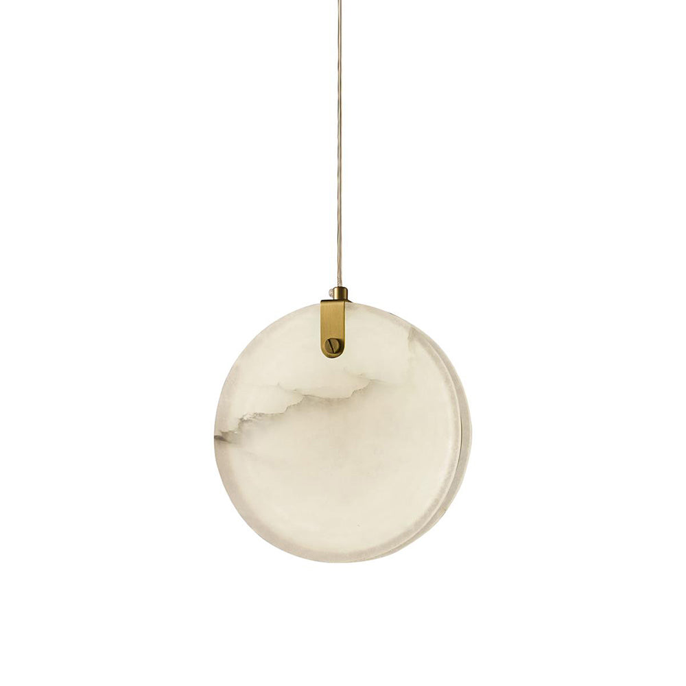 Utalionis Moderne Minimaliste Laiton Albâtre Suspension