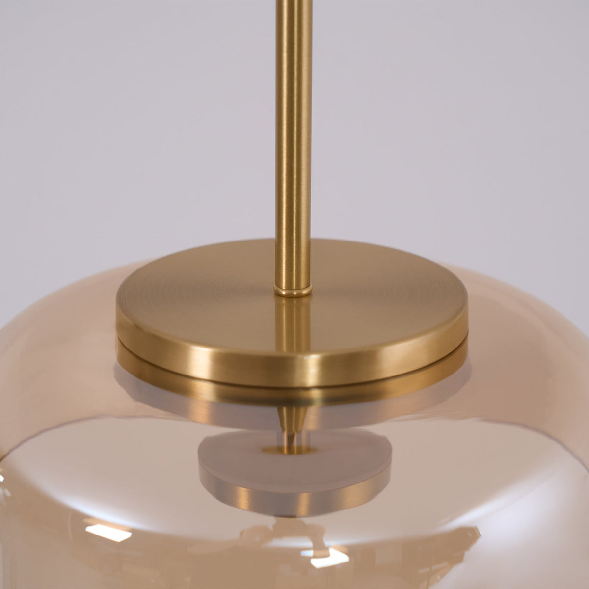 Lustra Suspension en Verre Transparent Élégante